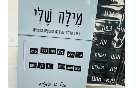 מארז מגנטים - מילה שלי